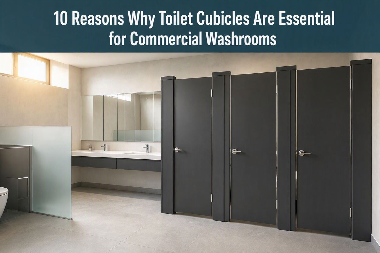 10 Reasons Why Toilet Cubicles Are Essential for Your Commercial Washroom