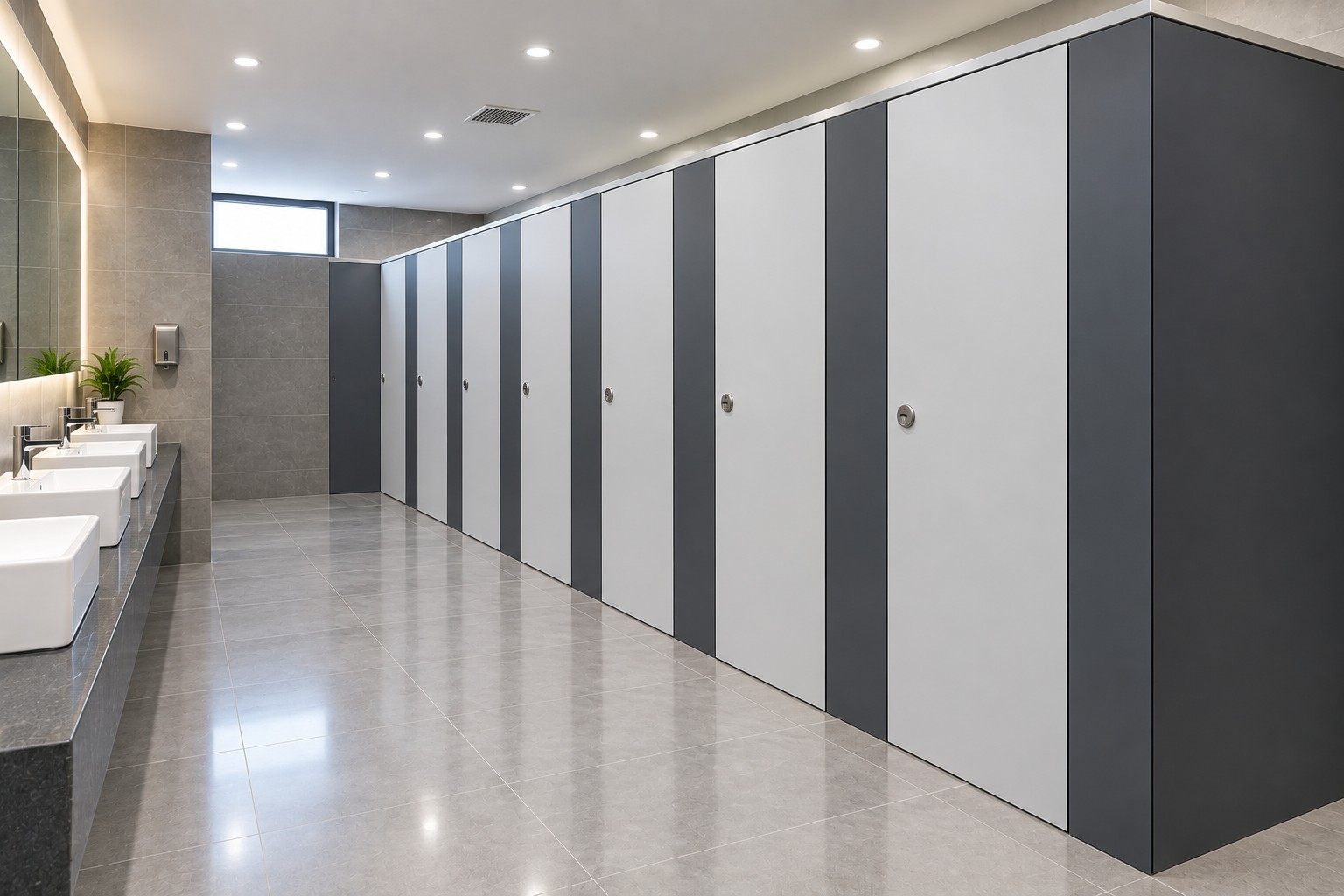 Commercial Bathroom Partitions