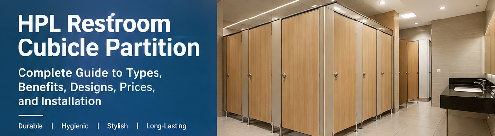 HPL Restroom Cubicle Partition: Complete Guide to Types, Benefits, Designs, Prices, and Installation