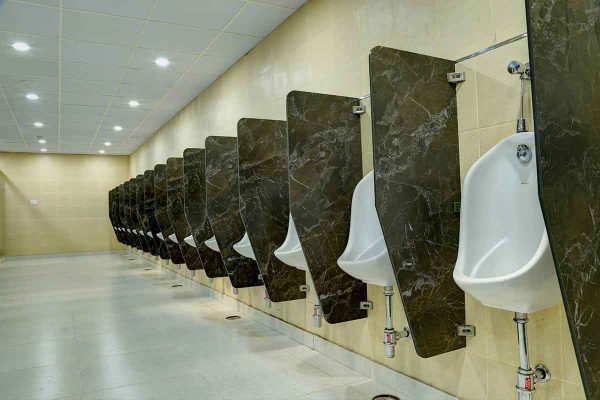 office urinal partition